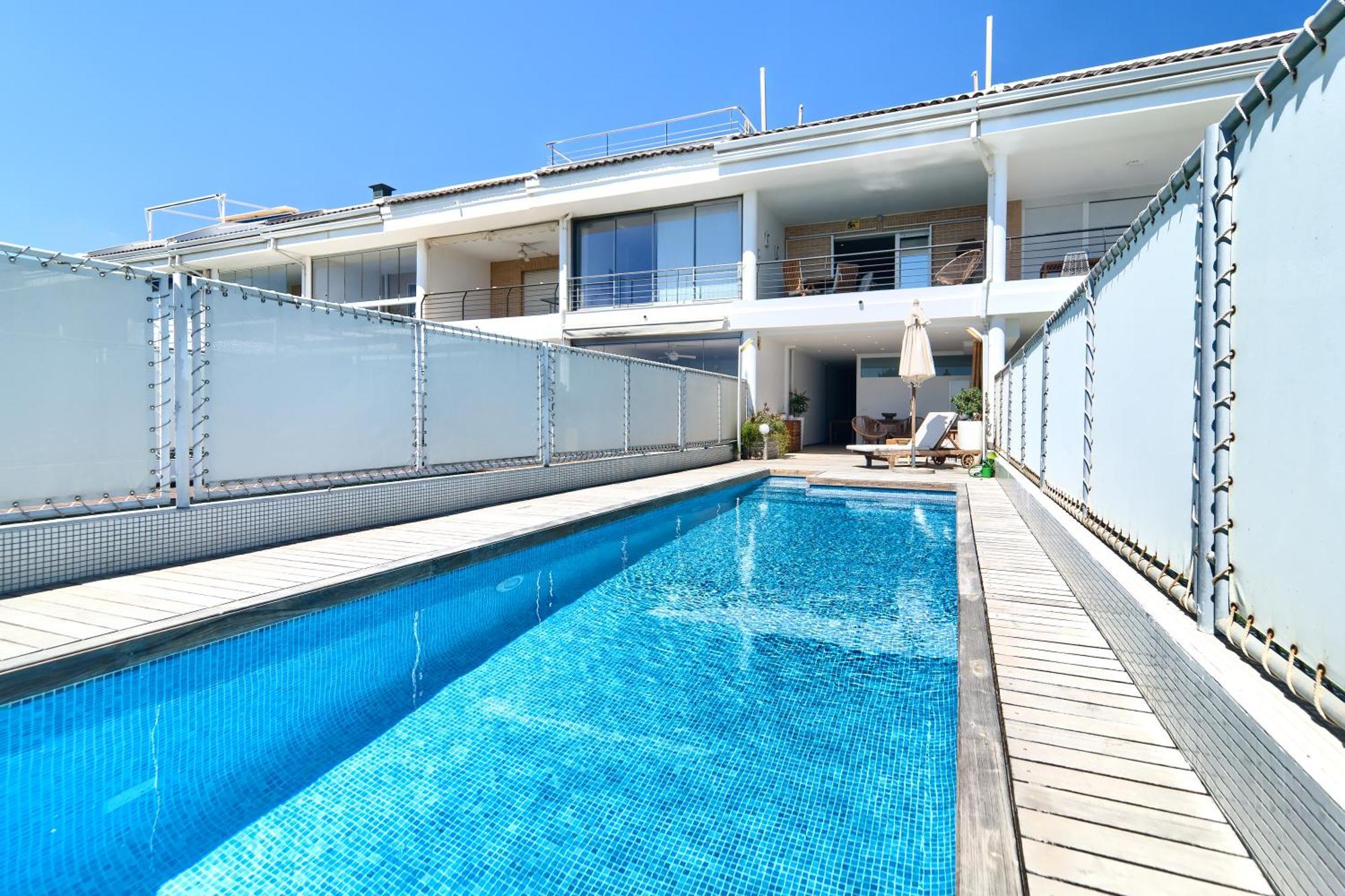 Casa Frente Al Mar Con Piscina Privada Apartman Sagunto Kültér fotó