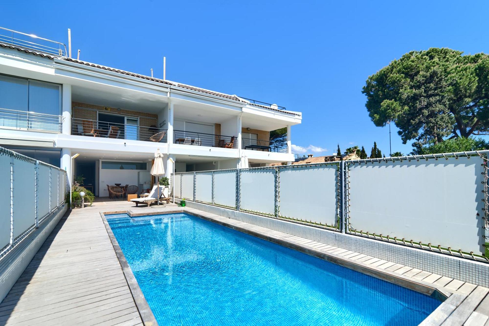 Casa Frente Al Mar Con Piscina Privada Apartman Sagunto Kültér fotó